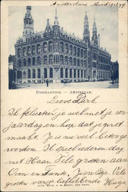Postkantoor - Amsterdam.