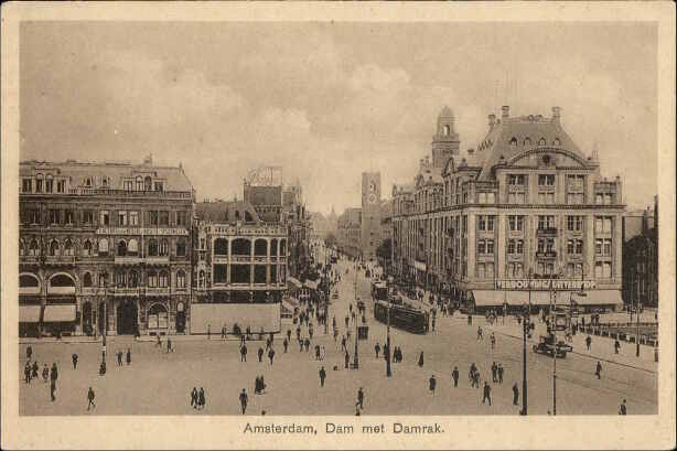 Amsterdam, Dam met Damrak