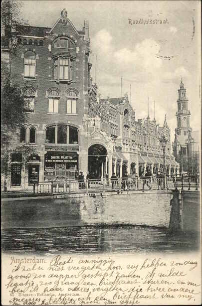 Raadhuisstraat.    Amsterdam.