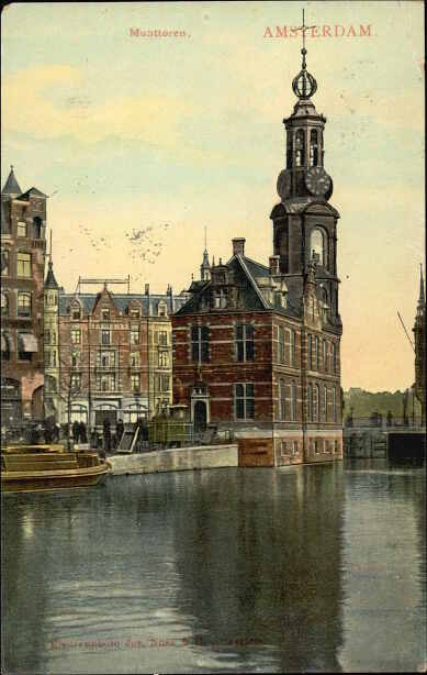 Munttoren. Amsterdam.
