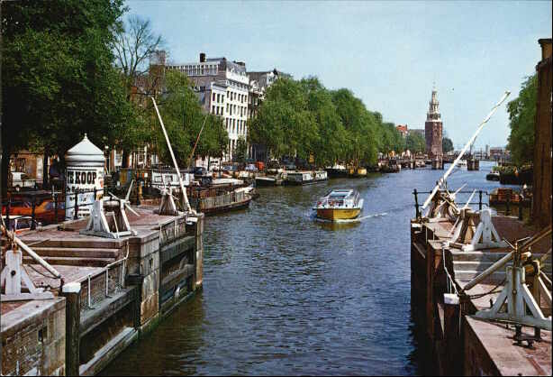 Amsterdam, Sint Anthoniesluizen, Oudeschans, Montelbaanstoren