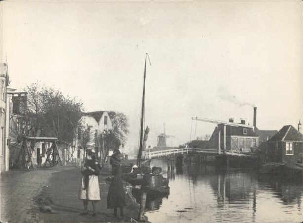 Overhaal naar de Sloterbinnenpolder,. Baarsjesweg, 1890