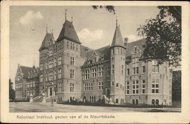 Koloniaal Instituut, gezien van af de Mauritskade