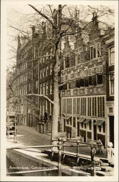 Amsterdam, Gerestaureerde Huizen Bloemgracht