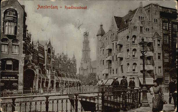 Amsterdam.    Raadhuisstraat.