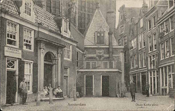 Amsterdam Oude Kerks plein