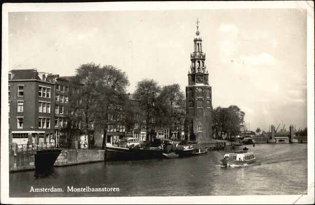 Amsterdam. Montelbaanstoren.