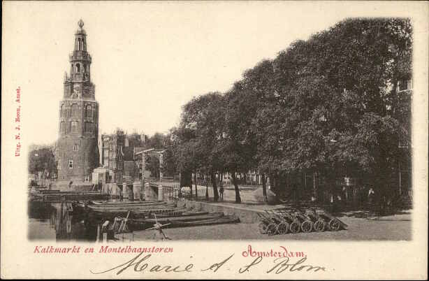 Amsterdam, Kalkmarkt en Montelbaanstoren