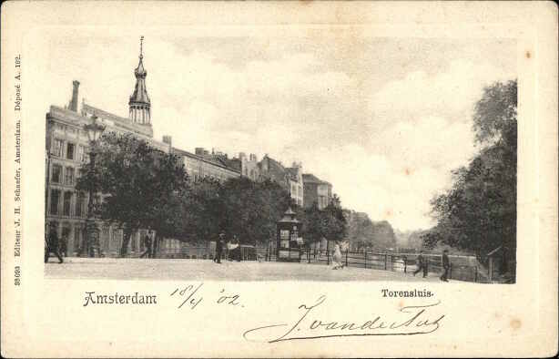Amsterdam Torensluis.