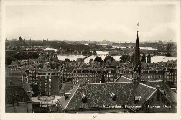 Amsterdam. Panorama - Havens Oost